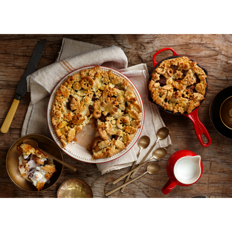 Сковорода чугунная Le Creuset, Ø16 см, бордовая 20182160600422 - Вид №1