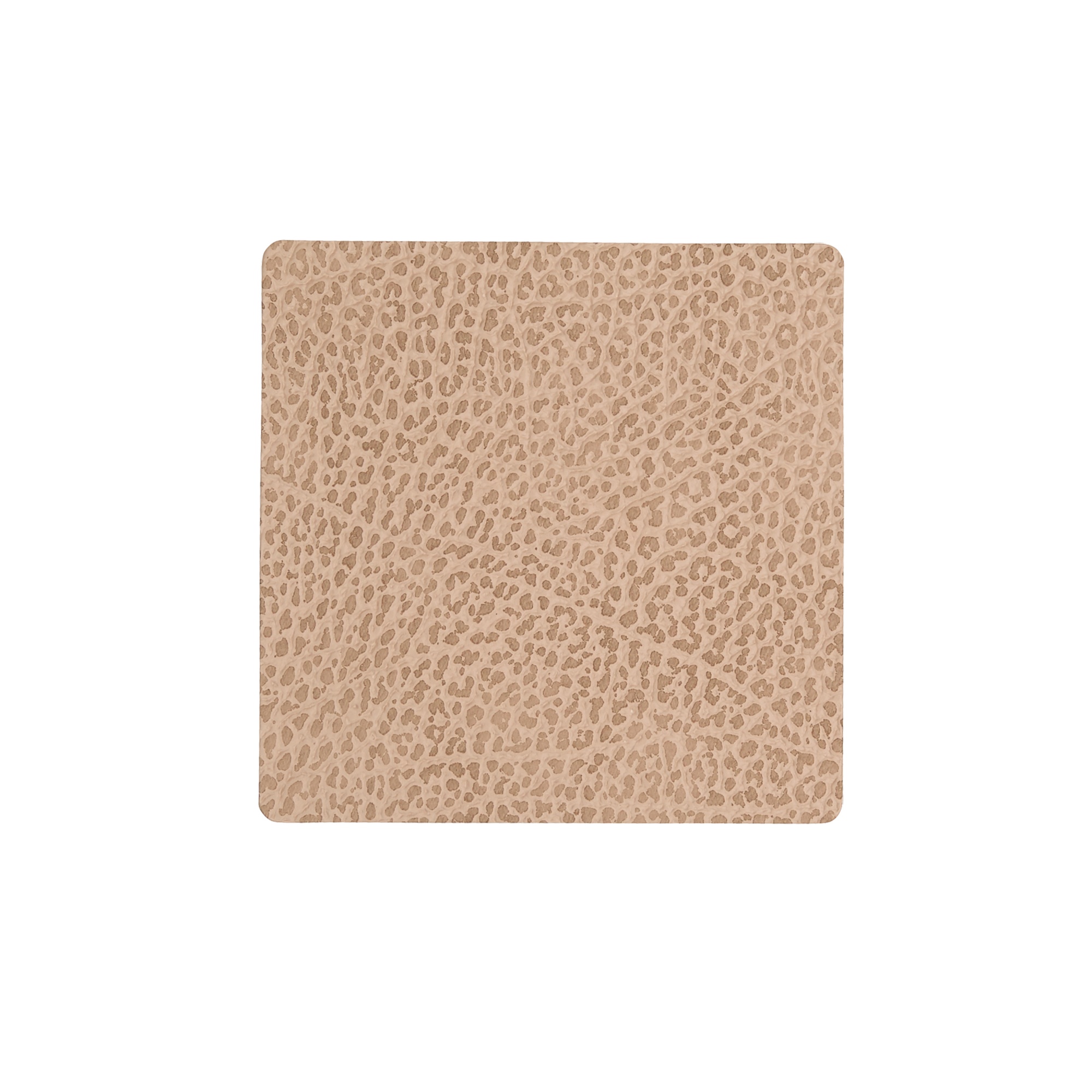 981313 HIPPO sand подстаканник квадратный 10x10 см, толщина 1,6 мм;LIND DNA 