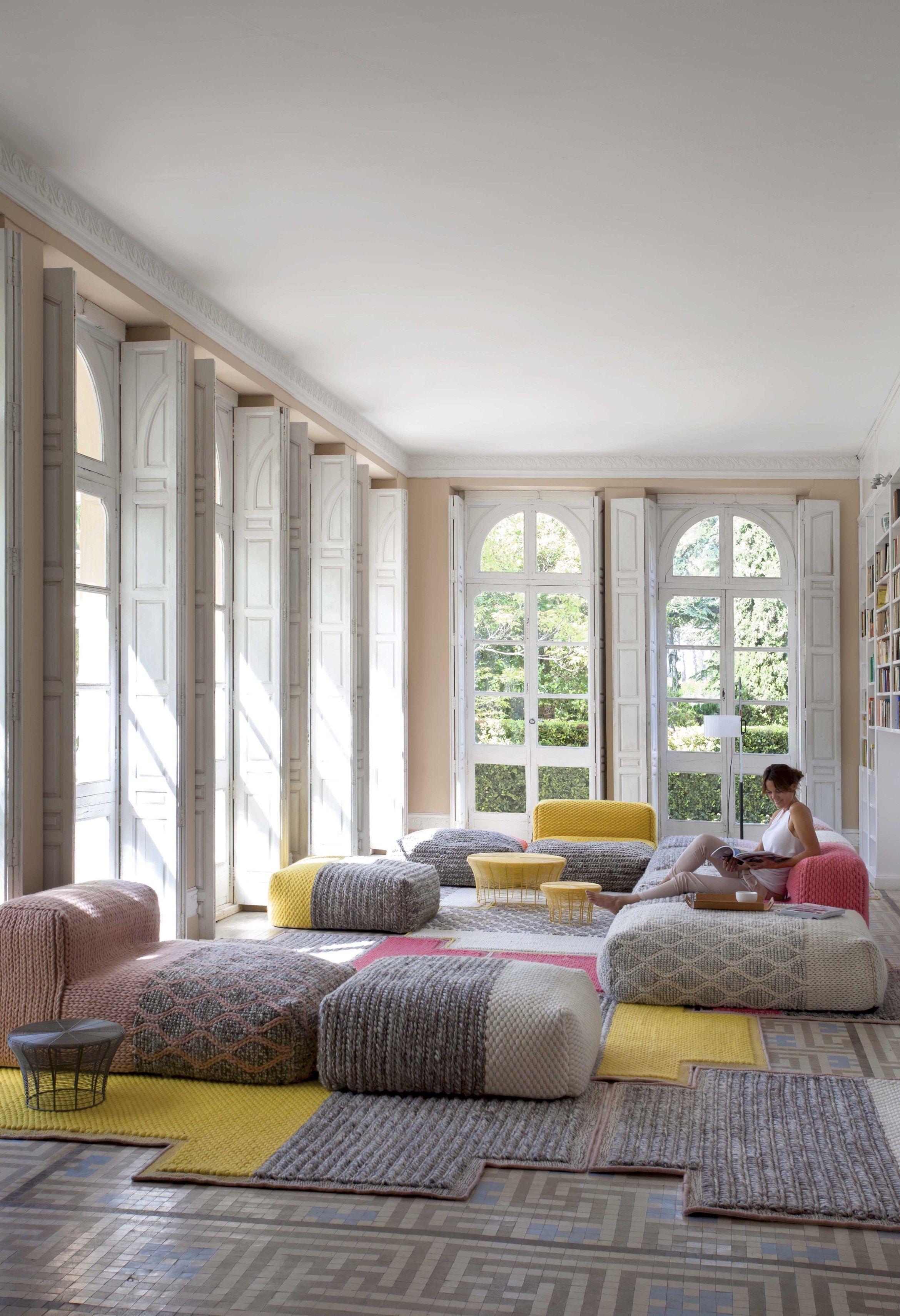 Прямоугольная шерстяная подушка GAN Mangas Spaces ARCH-00020229 - Вид №2