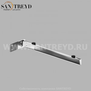 FI038 Крепеж для столешниц для раковин 45 см хромированное Globo ARREDO WOOD Италия Ceramica Globo