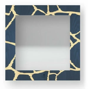 LIGNIS® Квадратное настенное зеркало в раме Dolcevita animalier 12.015