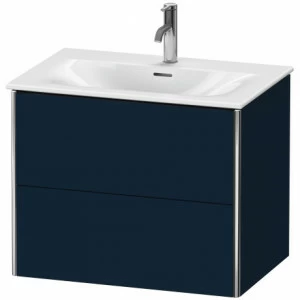 XS432309898 Тумбочка подвесная XSquare #XS4323 710 x 478 мм Темно-синий шелковисто-матовый лак