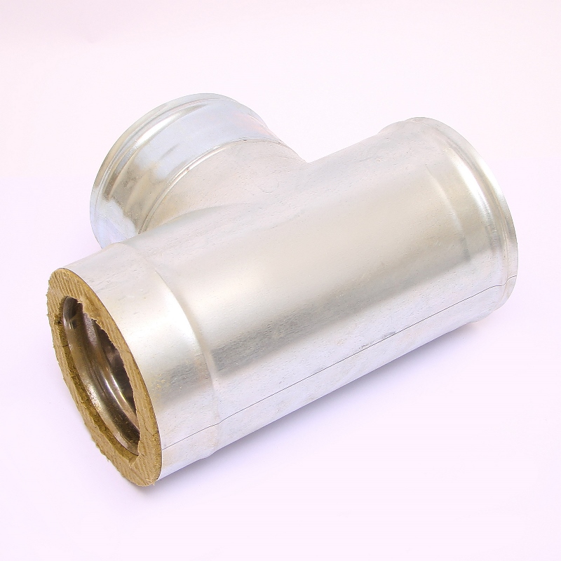 Сэндвич-тройник 90" Ferrum Ф150х210 оцинкованная сталь (430/0,5мм) FD11150T4FC - Вид №2