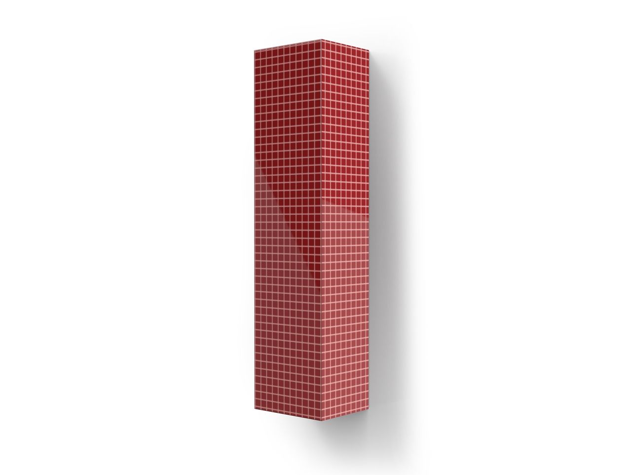 МДФ вертикальный навесной шкаф с створкой MOMENTI Home &amp ARCH-00060196 - Вид №1