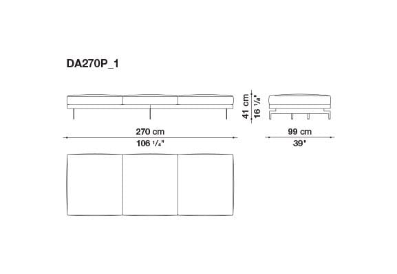 Кожаный диван B&B Italia док ARCH-00130675 - Вид №49
