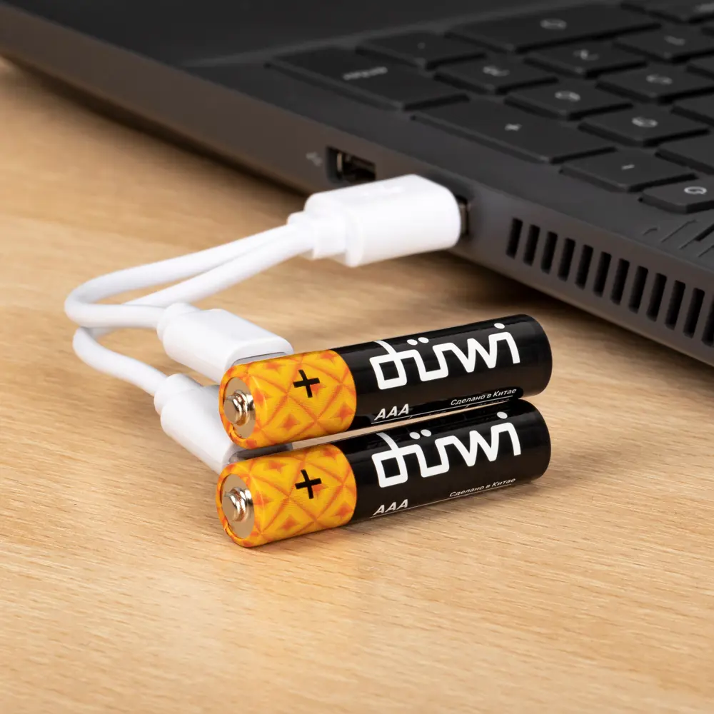 Аккумуляторы Duwi AAA Li-Ion с USB-C зарядкой 84376888 STLM-0048863 - Вид №8