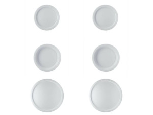 Набор фарфоровых тарелок