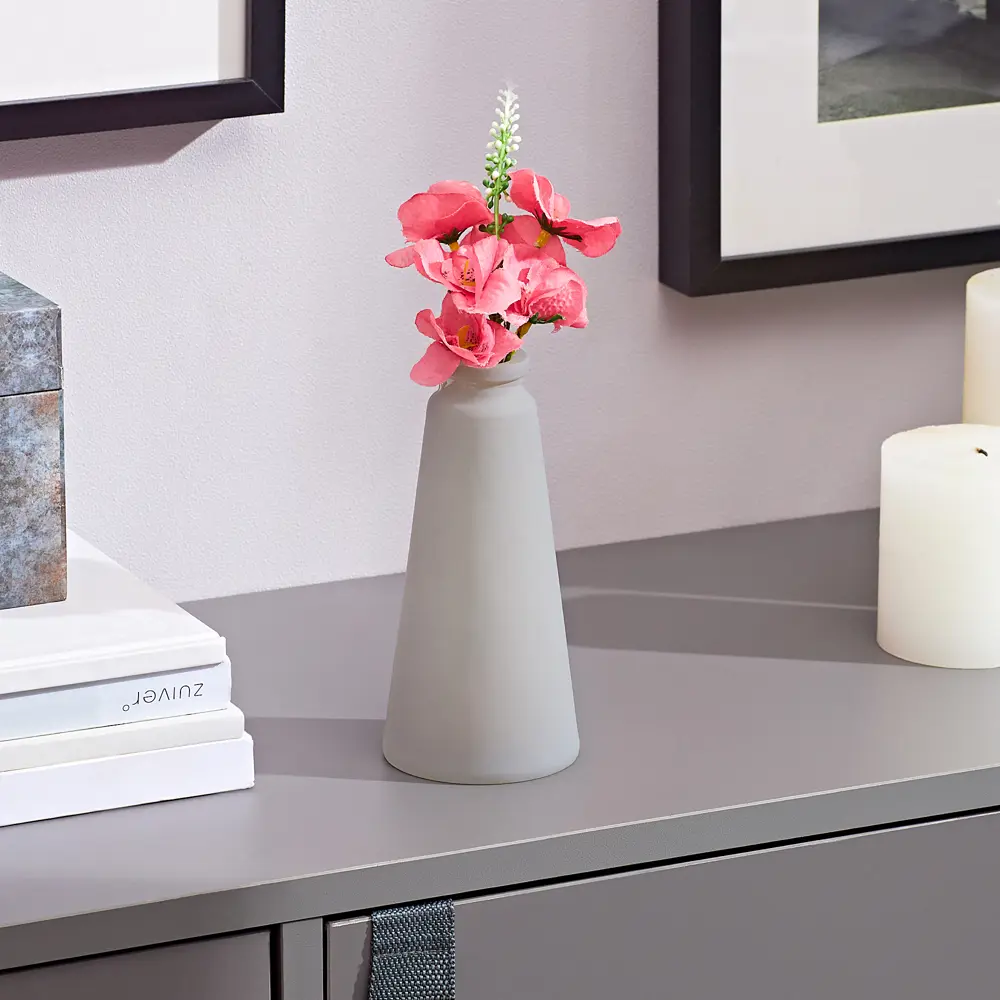 Ваза Катерина, цвет серый матовый EVIS STLM-2110036 - Вид №3