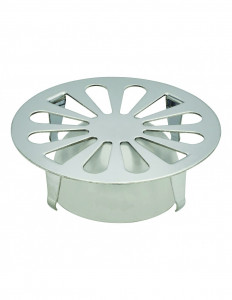 035300 000 00  Решетка-гирлянда для сливного трапа, Д. 90 мм, нержавеющая сталь Valentin Сталь