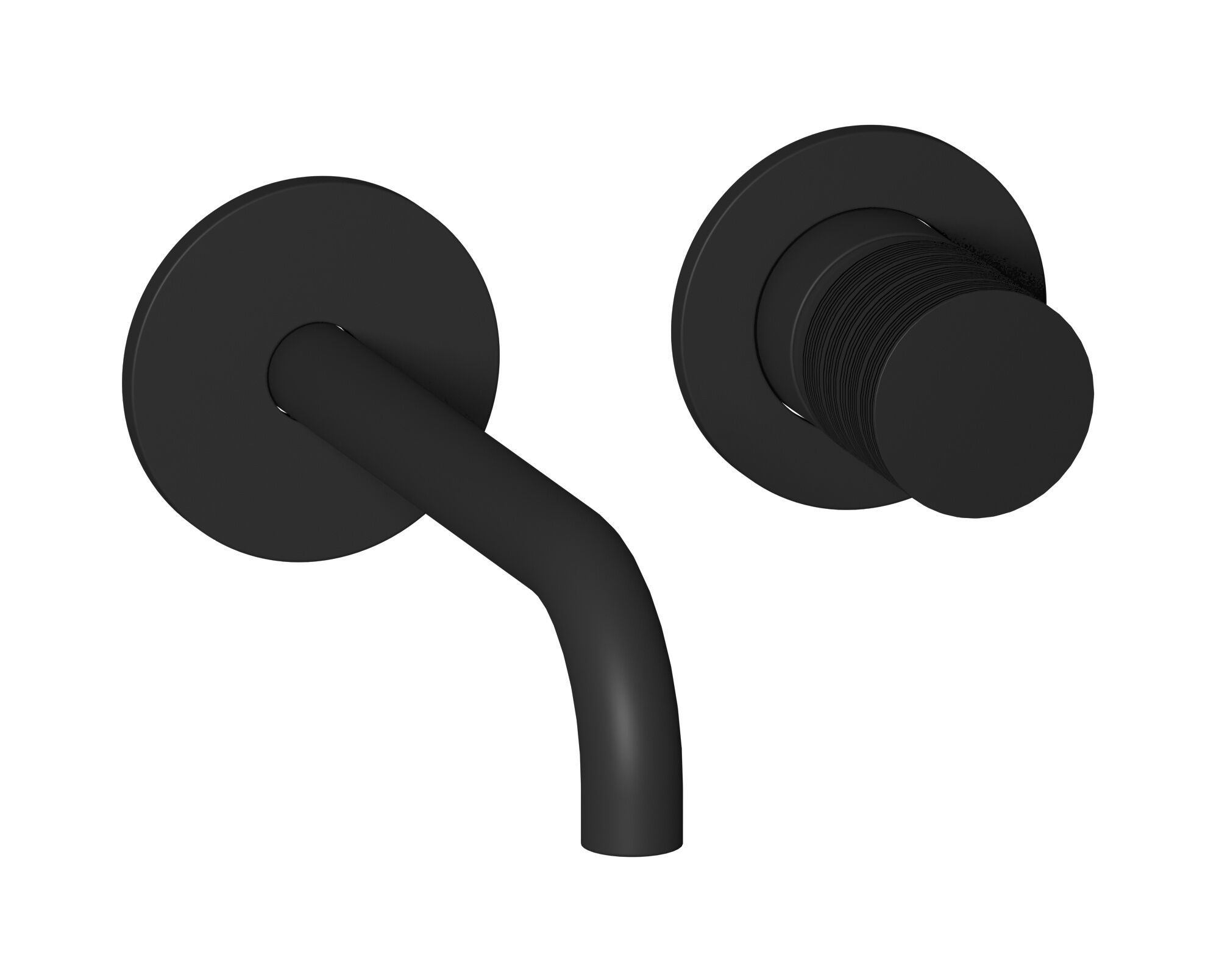 Смеситель для раковины с 2 отверстиями и автоматическим сливом IB винил ARCH-00142735 - Вид №5