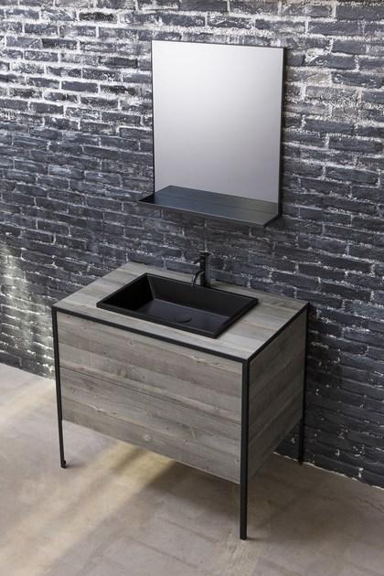 sanwacompany Деревянная тумба под умывальник с ящиками Pattina sun-id-1466627 - Вид №1