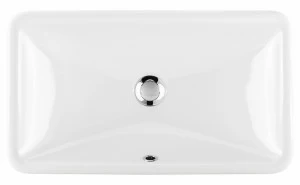 118900004 Накладная раковина под столешницу  прямоугольная Sanindusa
