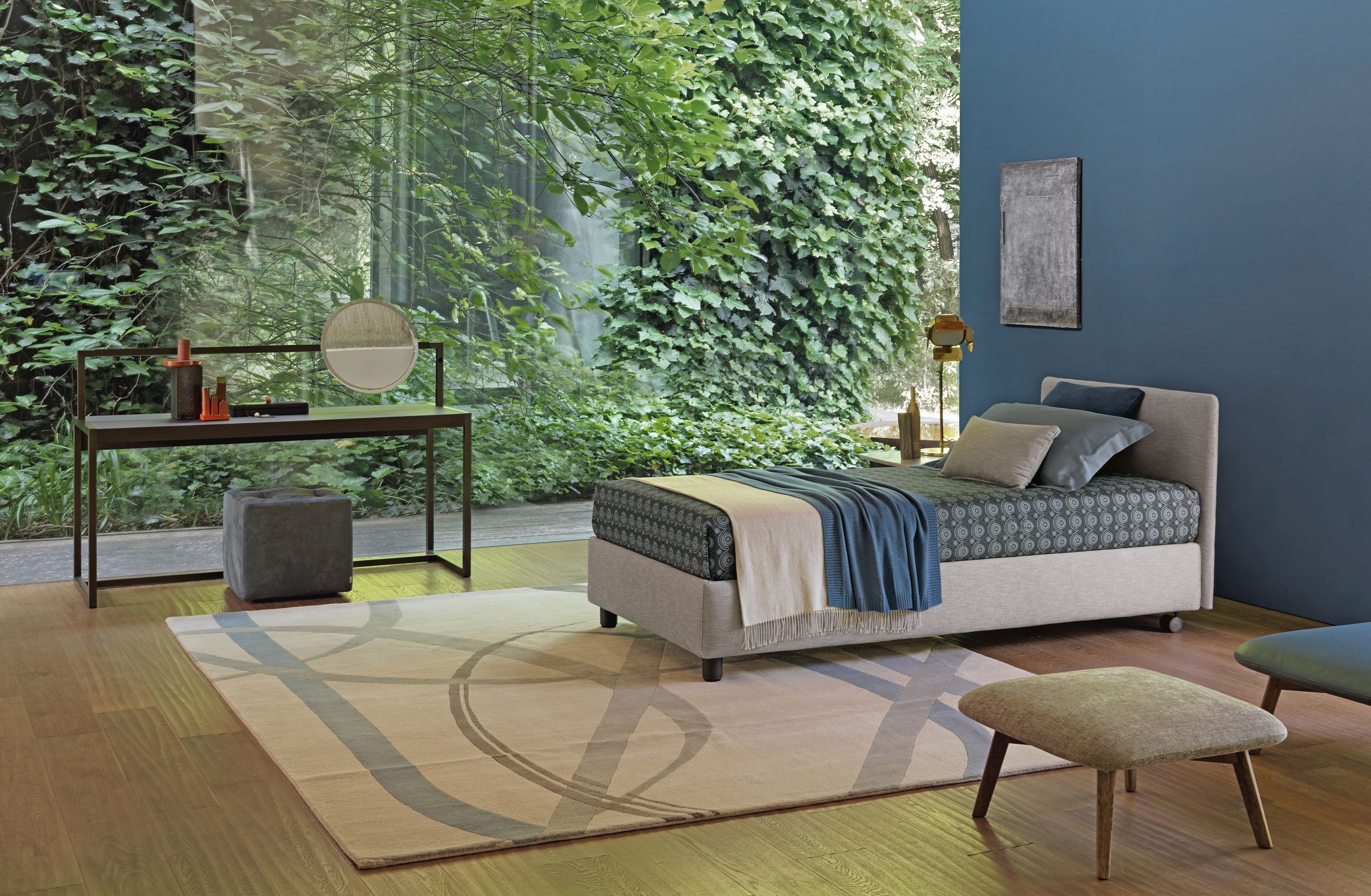 Мягкая кровать с колесами Flou Nocturno ARCH-00149491 - Вид №3