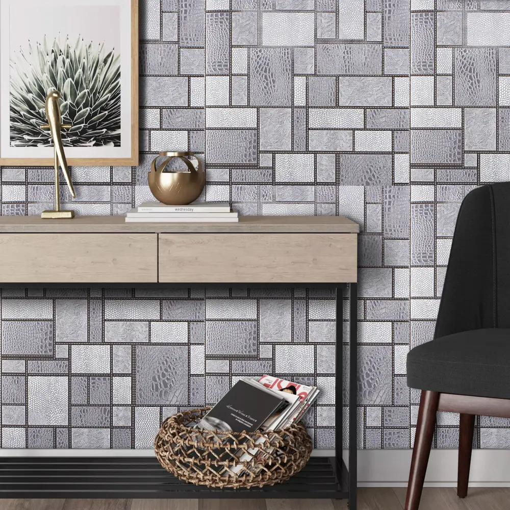 Обои виниловые Сафари серые 0.53х10 м 0210-5 Santreyd STLM-2091212 - Вид №2