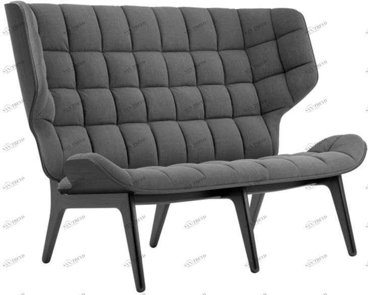 NORR11 Стеганый диван из 2-местной ткани Mammoth sun-id-1397732