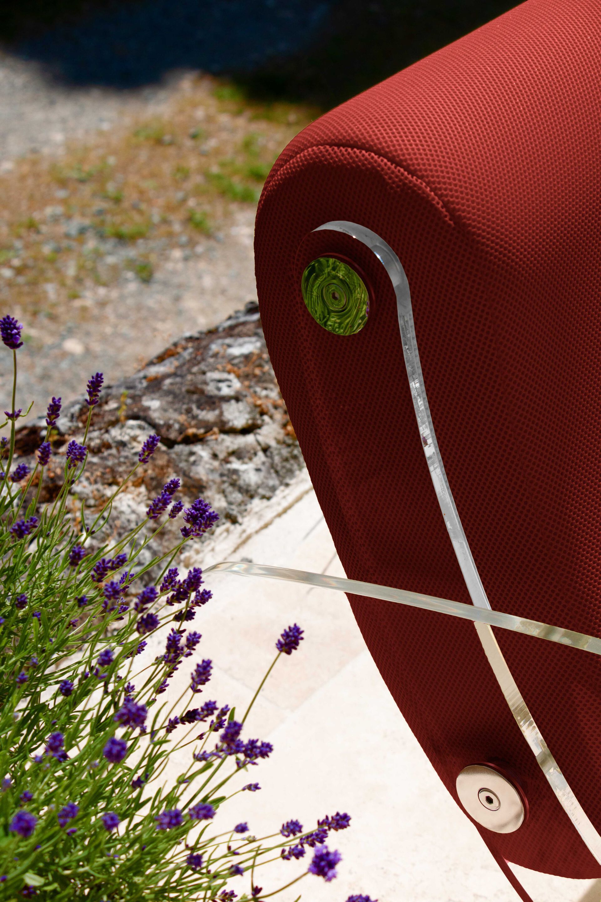 Кресло из ПММА и ткани с подлокотниками KUUMO MW03 ARCH-00017292 - Вид №3