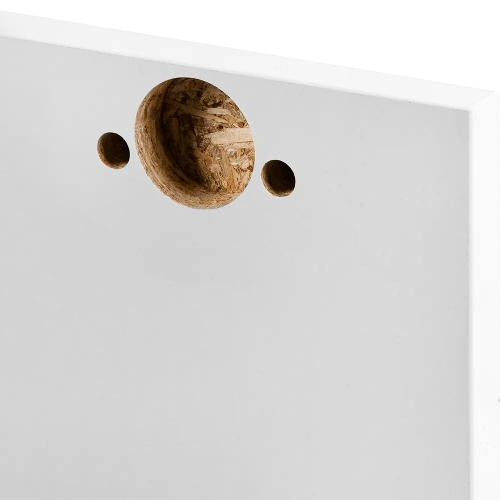 Фасад кухонного шкафа Аша 29.7x102.1 см KONSENSA ЛДСП цвет белый STLM-2150854 - Вид №5