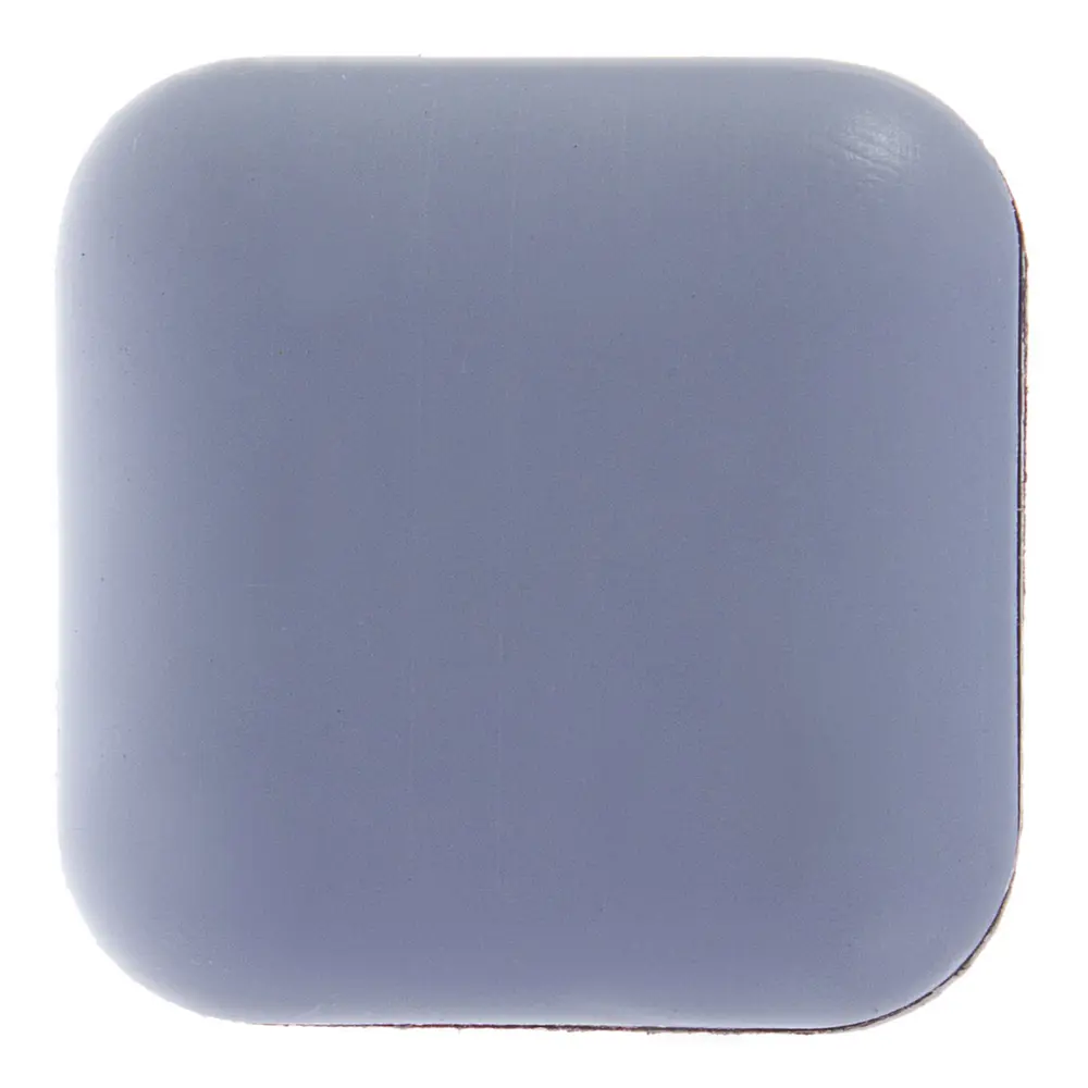 Накладки Standers PTFE 24x24 мм, квадратные, пластик, цвет серый, 8 шт STLM-2131102 - Вид №1