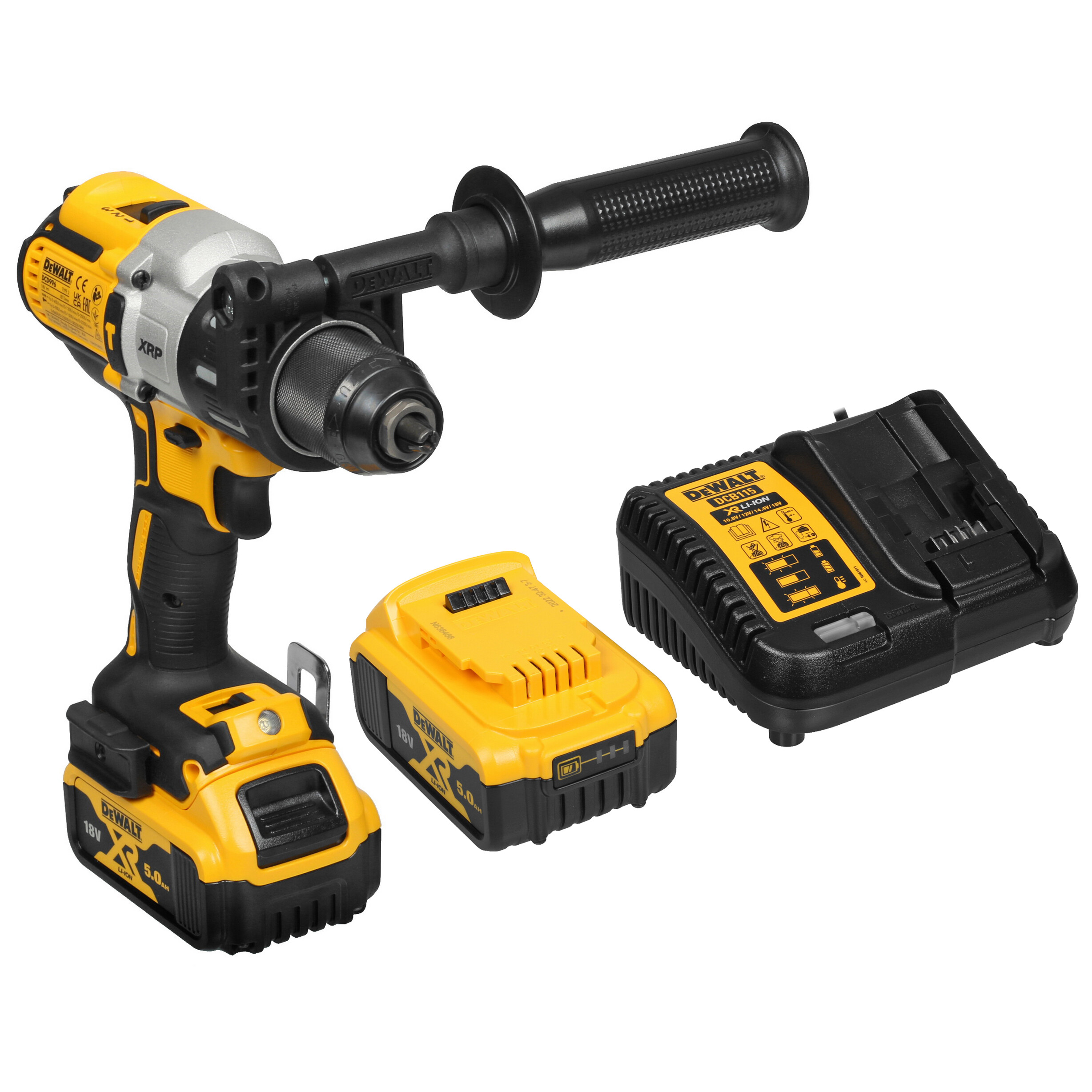 Дрель-шуруповерт DeWalt DCD996P2 XR FLEXVOLТ 18/54V 5437870 STDN-0111521 - Вид №1