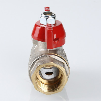 S.217.03 Кран шаровой ENOLGAS BASIC с ручкой «бабочкой» и внутренней резьбой Valtec 3/8"  - Вид №6