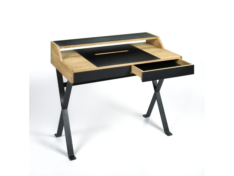 Деревянный письменный стол с ящиками LAMBERT Stanley ARCH-00148449 - Вид №3