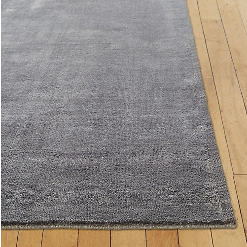 052645 Ковер серый NOW CARPETS Basic Bamboo Silk  - Вид №1