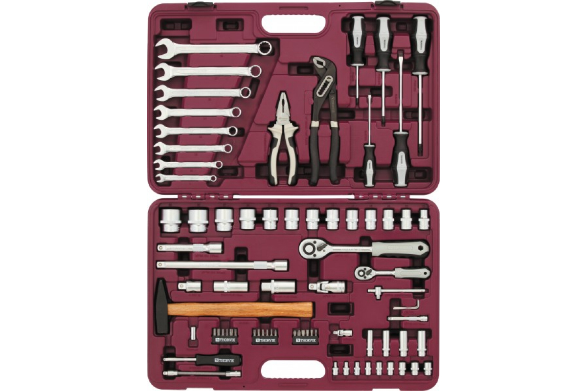 Набор инструментов Thorvik UTS0077/12 9086622 STDN-0123820