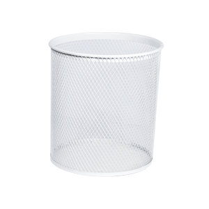 85970 Kруглoe мусорное ведро, белый цвет SANELA