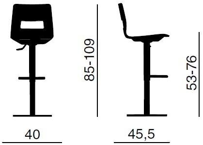 Quadrifoglio Стул с подставкой для ног Celsius sun-id-1354332 - Вид №1
