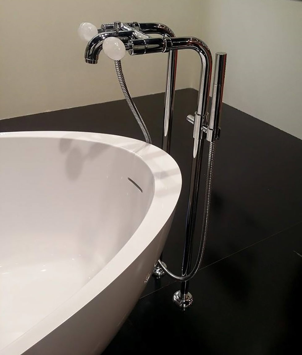 2100 ** 09C Комплект ванны для душевой колонки Nicolazzi Series Cristallo di Rocca  - Вид №5