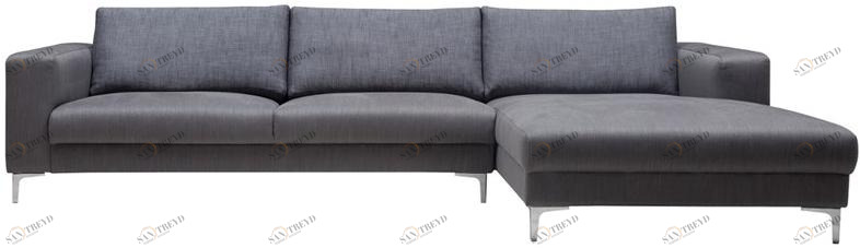 SOFTREND Диван из ткани с шезлонгом Newman sun-id-1508922