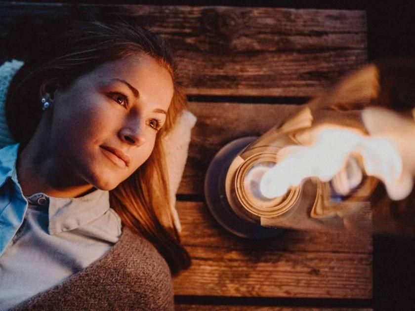 höfats Отдельностоящий камин из боросиликатного стекла на биоэтаноле Spin sun-id-1507444 - Вид №5