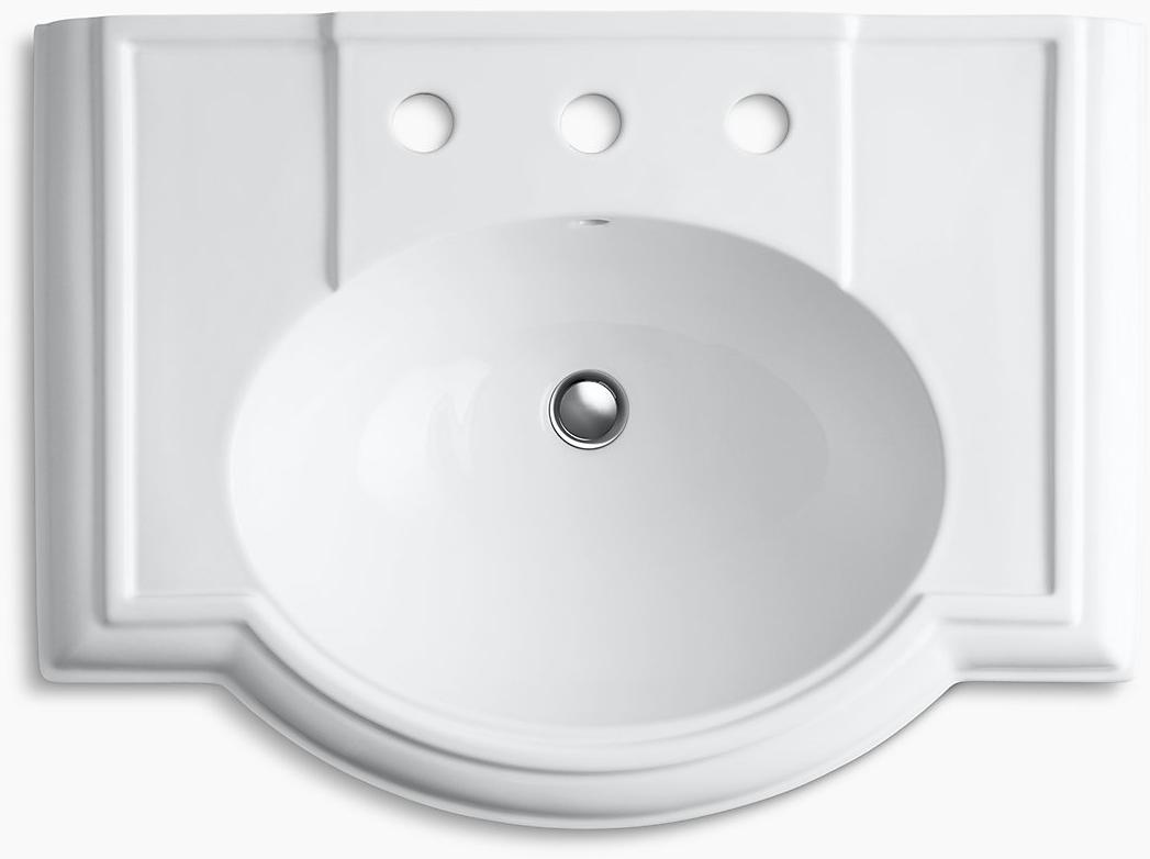 K-2294-8-95 Напольная раковина стоящая прямоугольная Kohler  - Вид №2