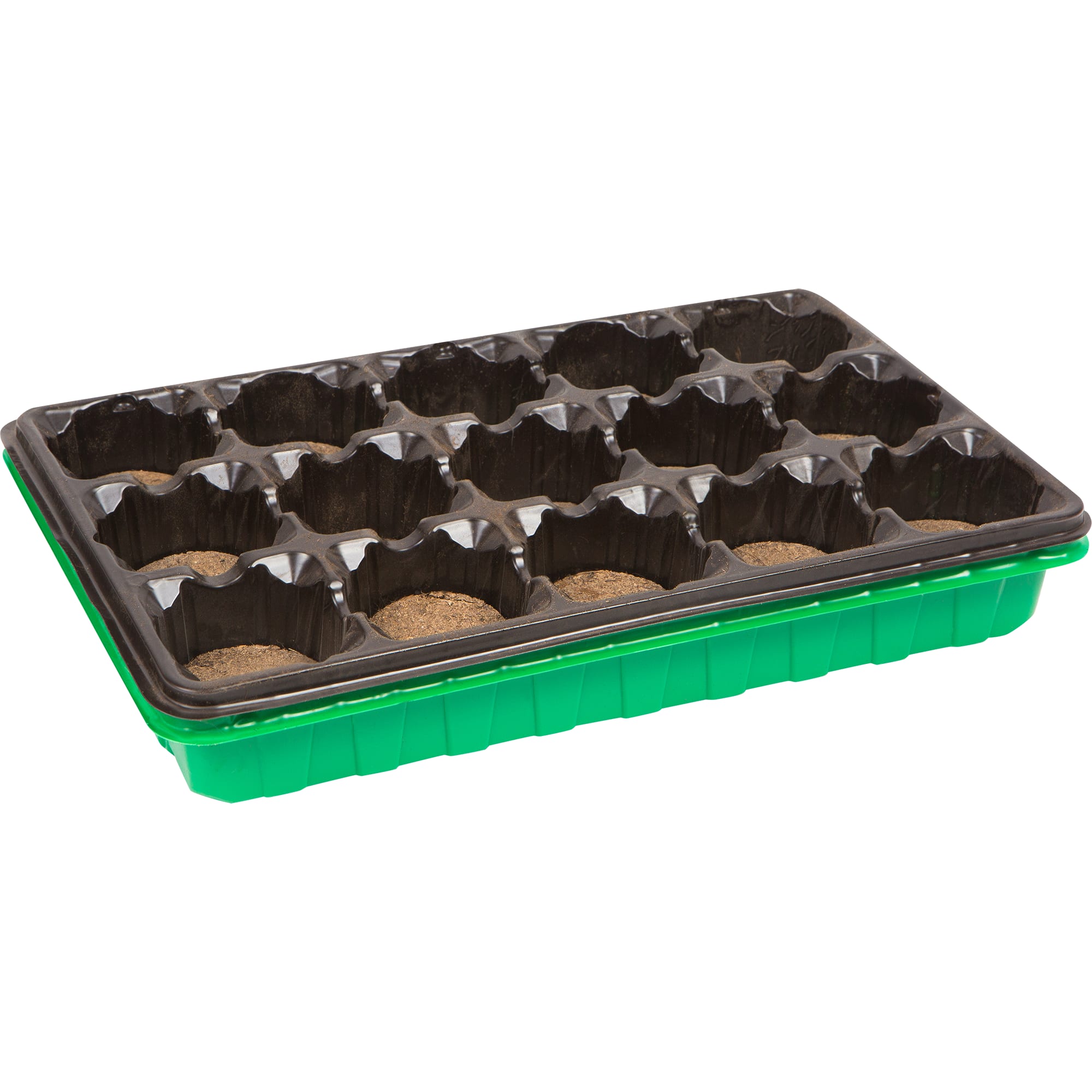 83433671 Набор для рассады с торфяными таблетками 36x23 см, 15 ячеек Santreyd 