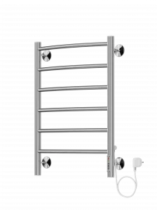 4660059580203 ЭЛЕКТРИКА Классик П6 450х650 электро ( new встроен диммер) Полотенцесушитель TERMINUS RAL 9005 матовый