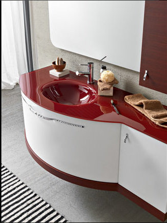 OA 11 OASI Комплект мебели для ванной комнаты 140 см ARDECO Ardeco S. R. L 42527 - Вид №2