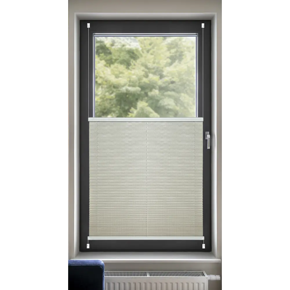 Штора плиссе 52x170 см жаккард молочная Santreyd STLM-2165482 - Вид №5