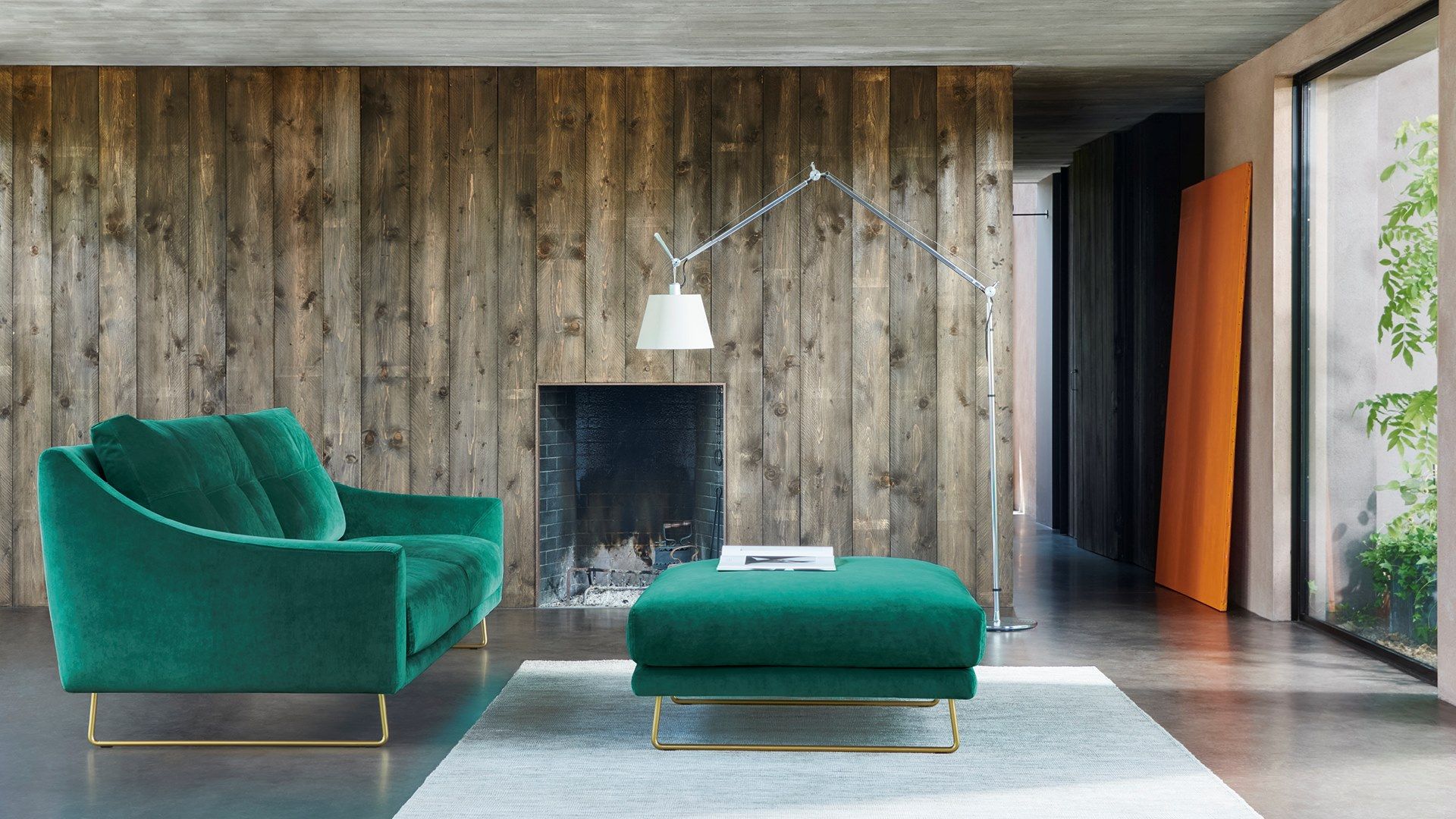 Квадратный пуф из ткани Twils Ascot ARCH-00001924