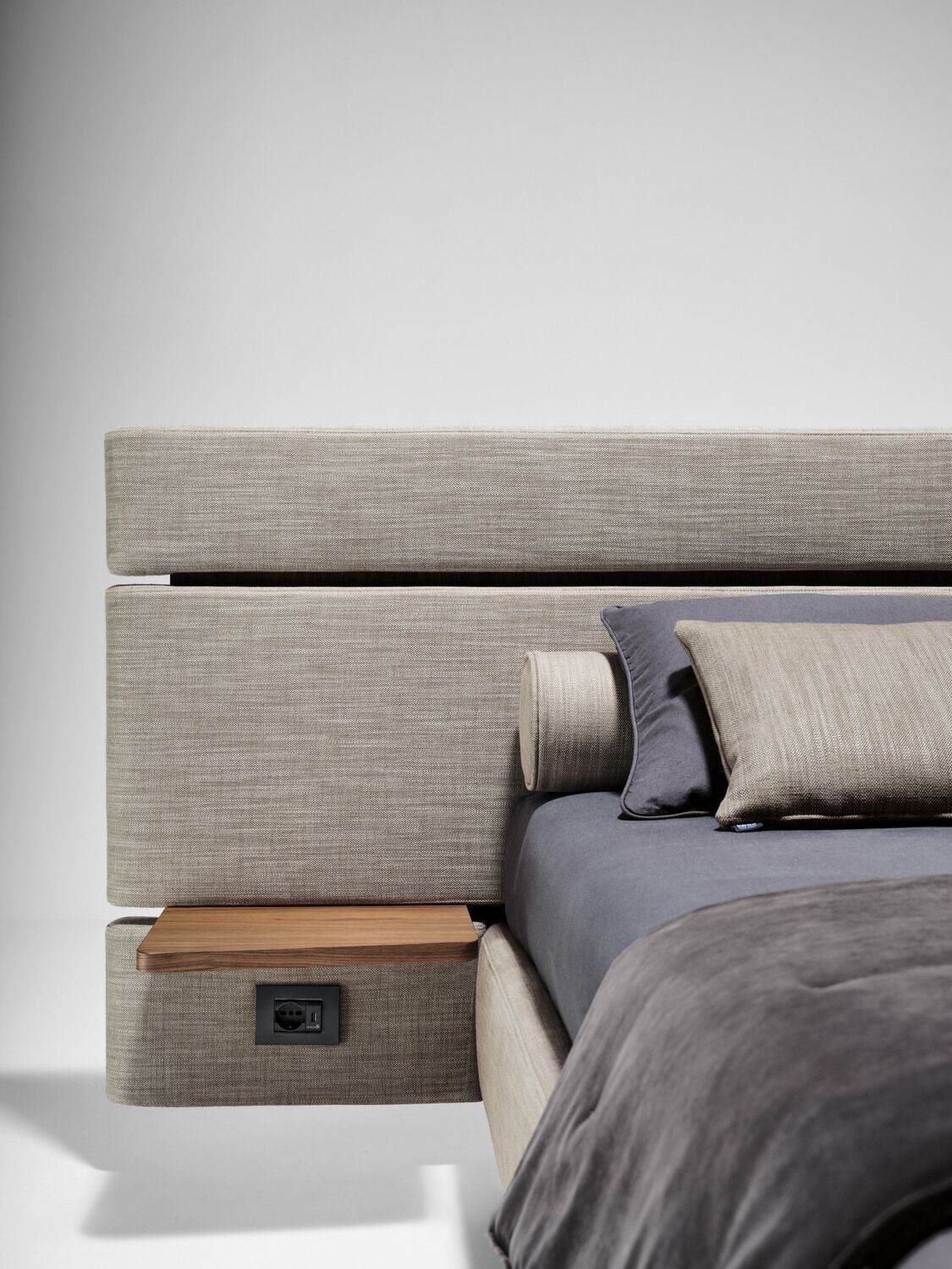 Двуспальная кровать из ткани со встроенным освещением Twils Infinito ARCH-00135052 - Вид №4