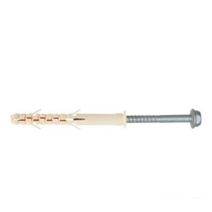 Дюбель фасадный универсальный с шурупом Партнер, 10x140 мм, оцинкованная сталь, 120 шт.