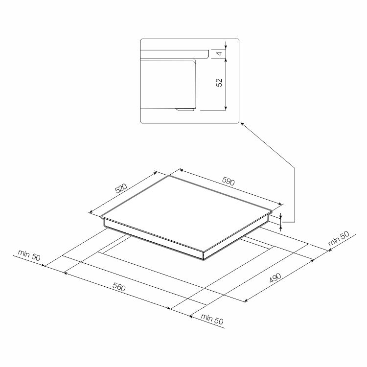 1319596 Индукционная варочная поверхность Graude IK 60.1 STDN-0078170 - Вид №4