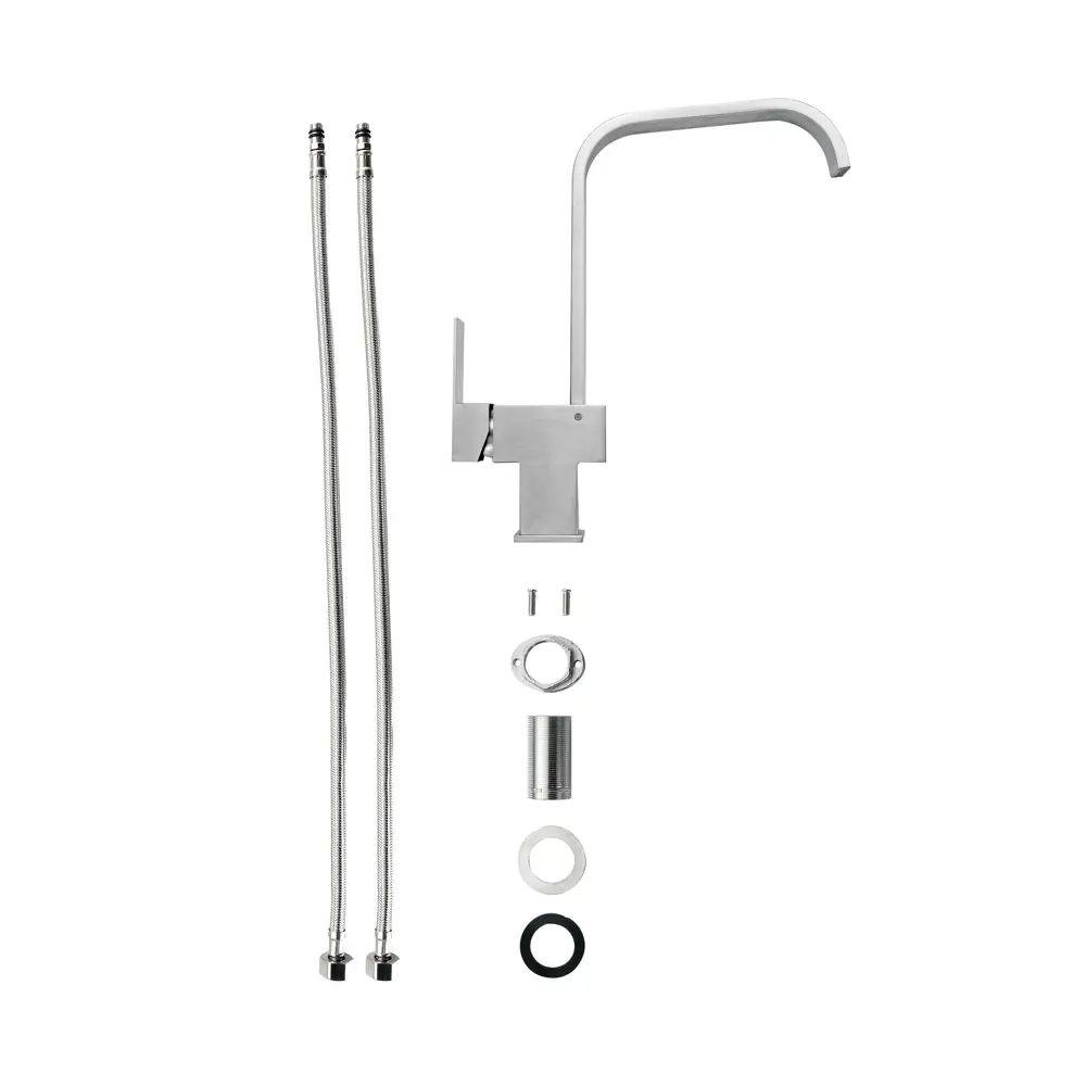 Смеситель кухонный Vidage VFR0011-13 высота 32 см цвет сатин STLM-2139917 - Вид №2