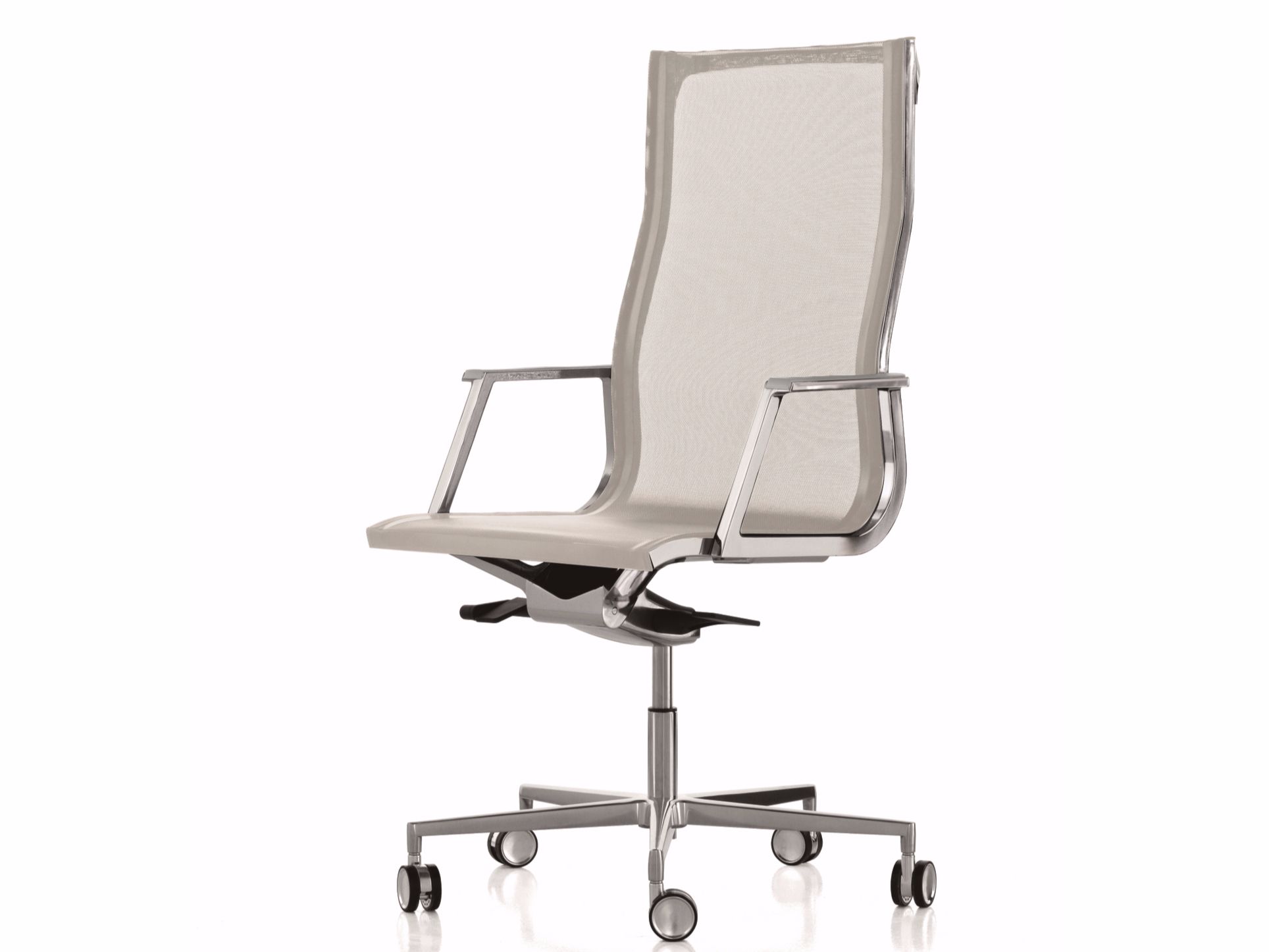 Сетчатое вращающееся офисное кресло с высокой спинкой Luxy Nulite ARCH-00085160 - Вид №3