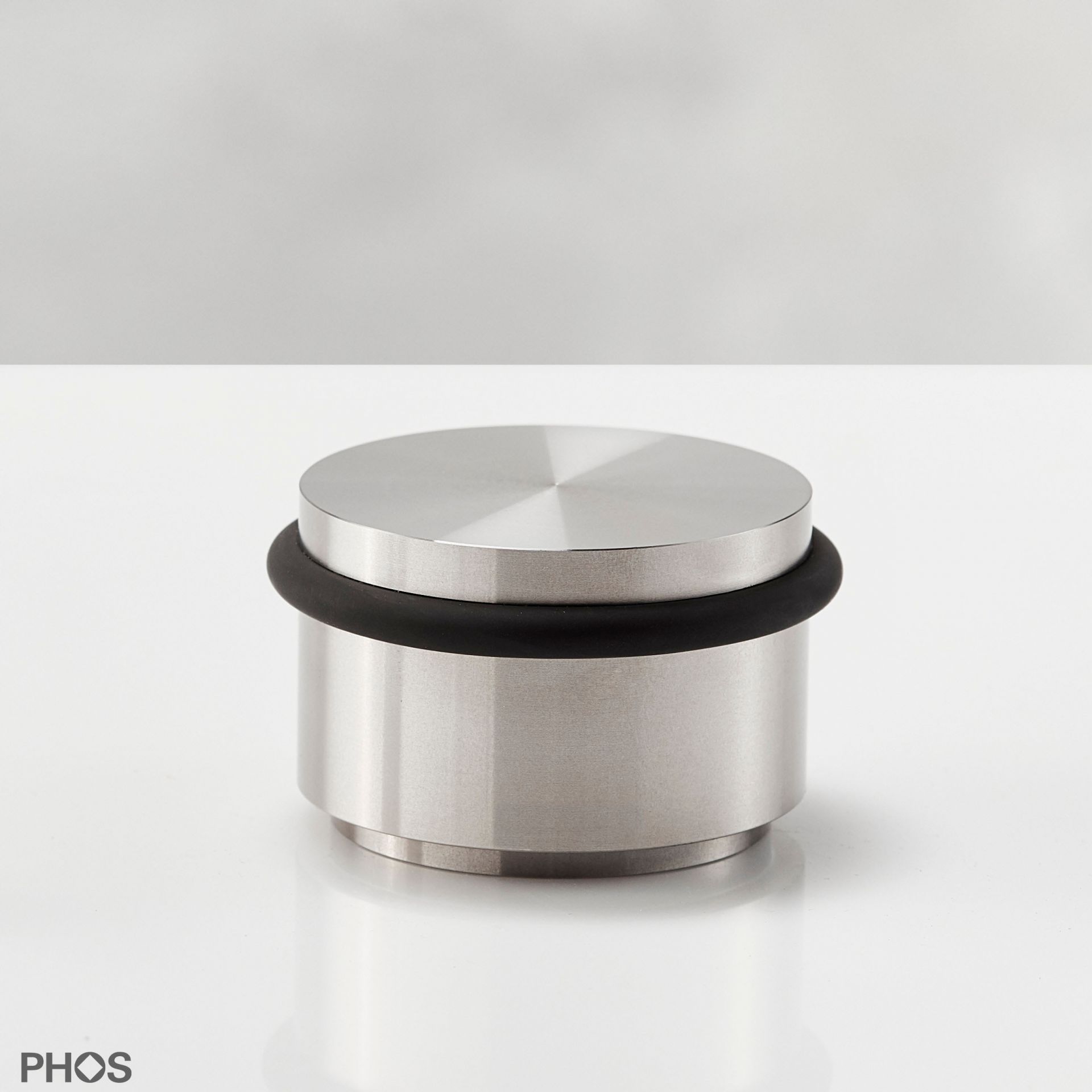 TSB50-34 Дверной стопор нижний, привинченный, ø54 мм, высота 3,4 см. PHOS  - Вид №1