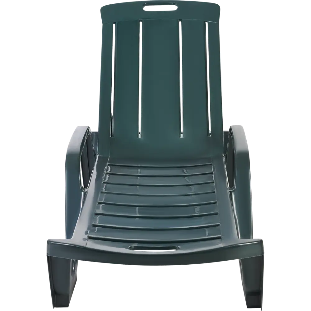 Шезлонг Florida 190x67x30 см пластик темно-зеленый Santreyd STLM-2152451 - Вид №2