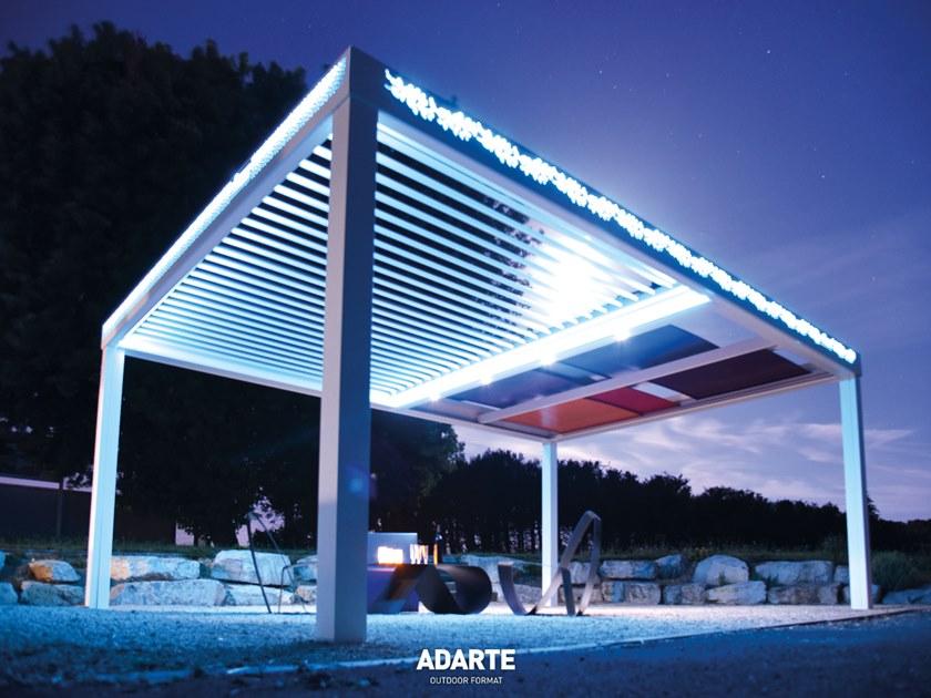 ADARTE Алюминиевая пергола с регулируемыми жалюзи  A109  - Вид №9