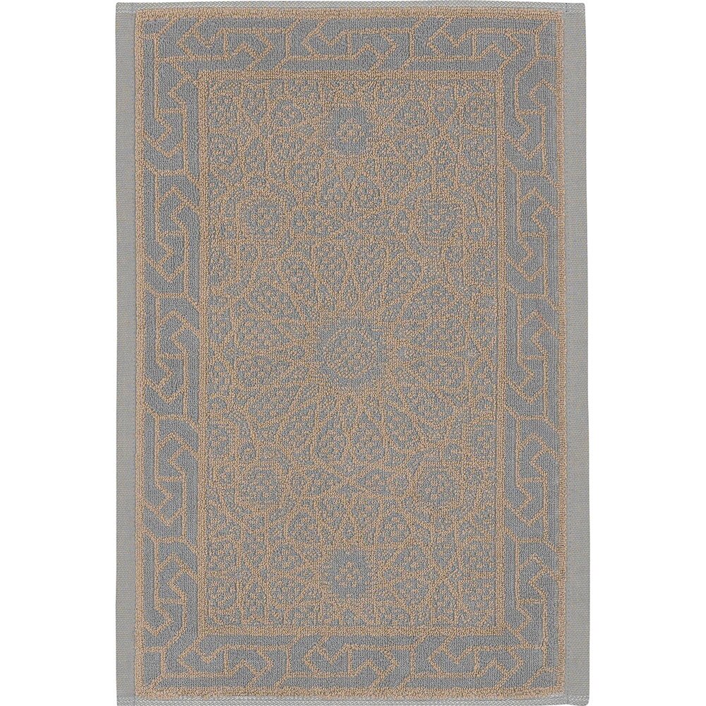 LEI_440_82_50 Полотенце 30/50 голубой, 80%хлопок 20%лен махра LEITNER Santreyd 