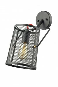 Бра Favourite Garn 1718-1W FAVOURITE ПОД СТАРИНУ, ФОНАРЬ 078721 Серебро;черный