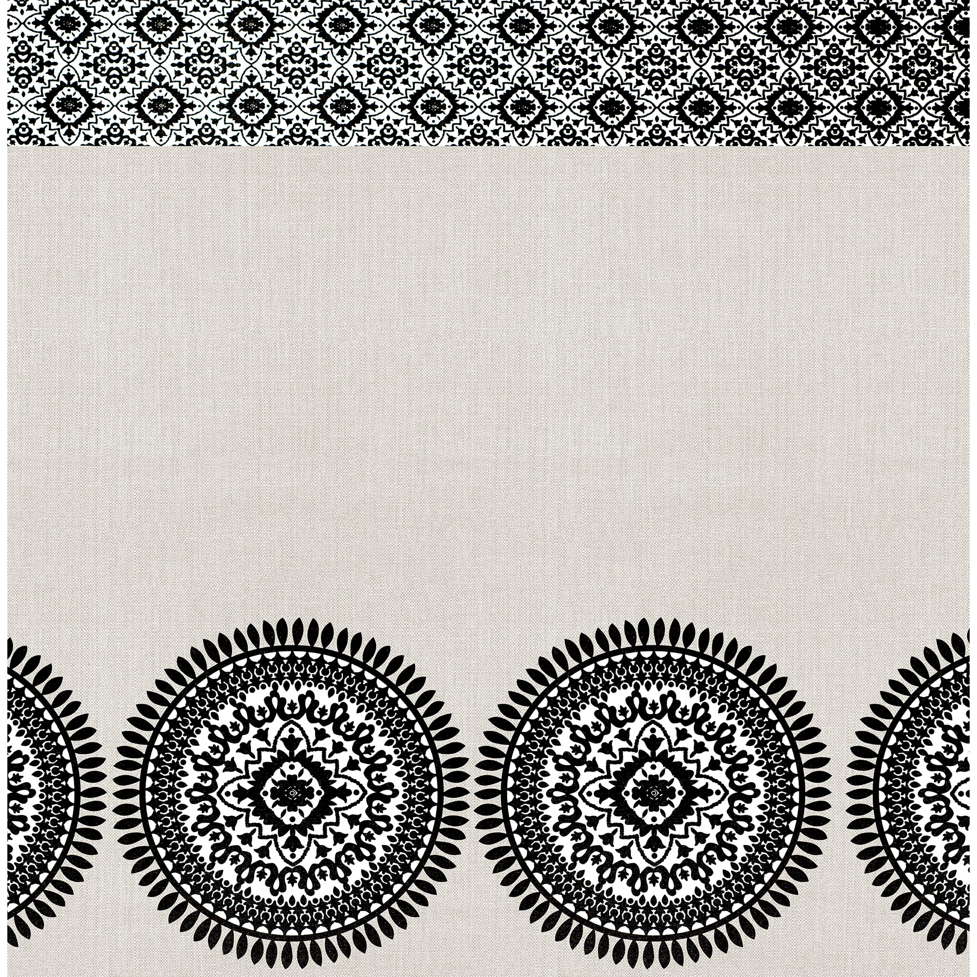 82760331 Скатерть «Ажурная» 160х140 см цвет бежевый Oxford Santreyd