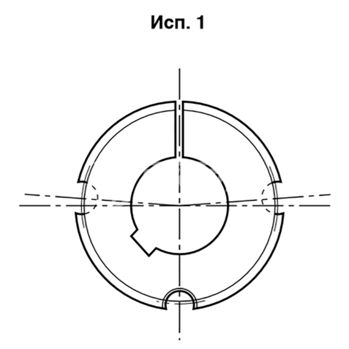 IS3202 Втулка тапербуш 1108-9 мм ISKRA  - Вид №3
